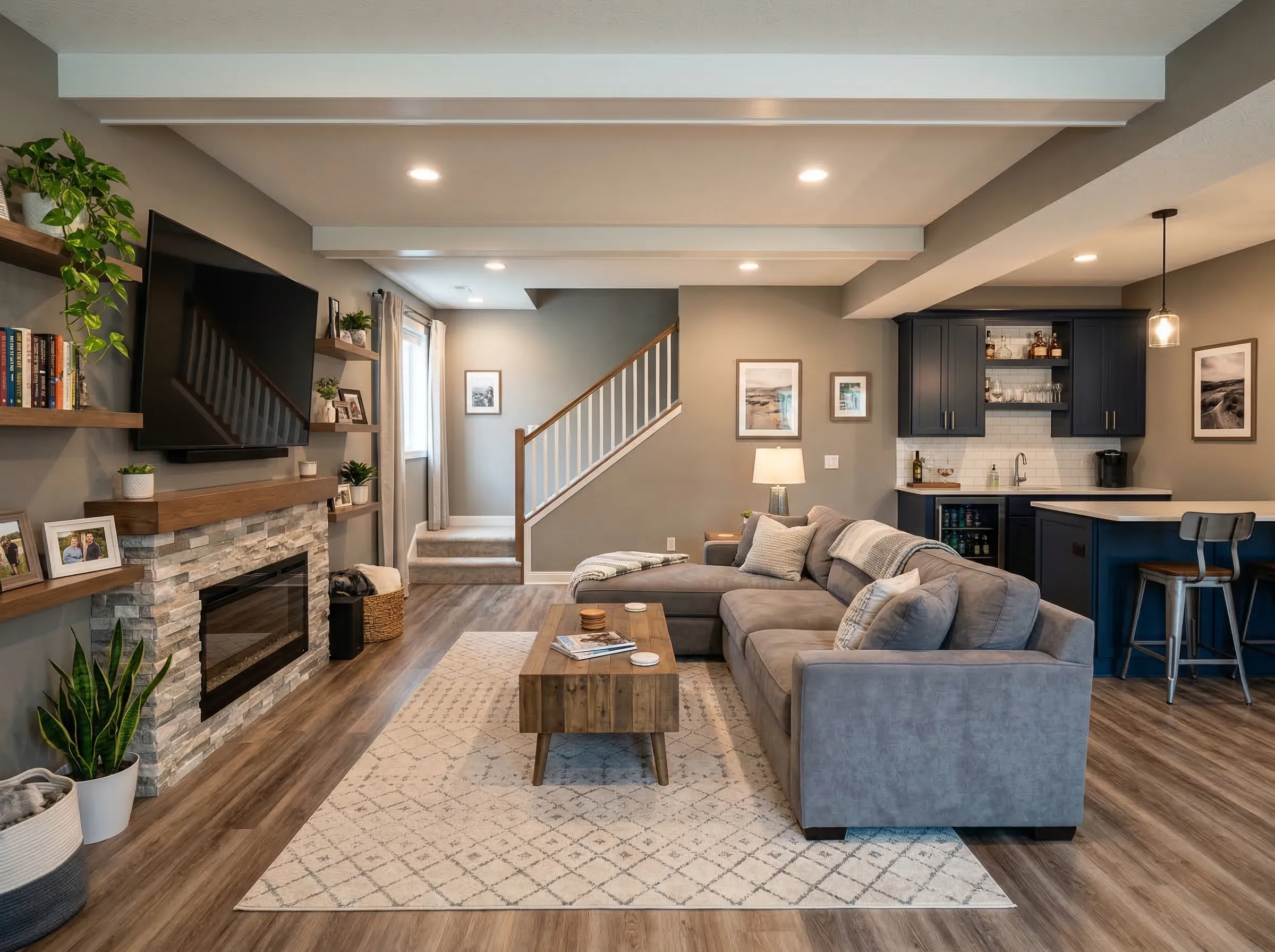 Basement remodeling contractor mi