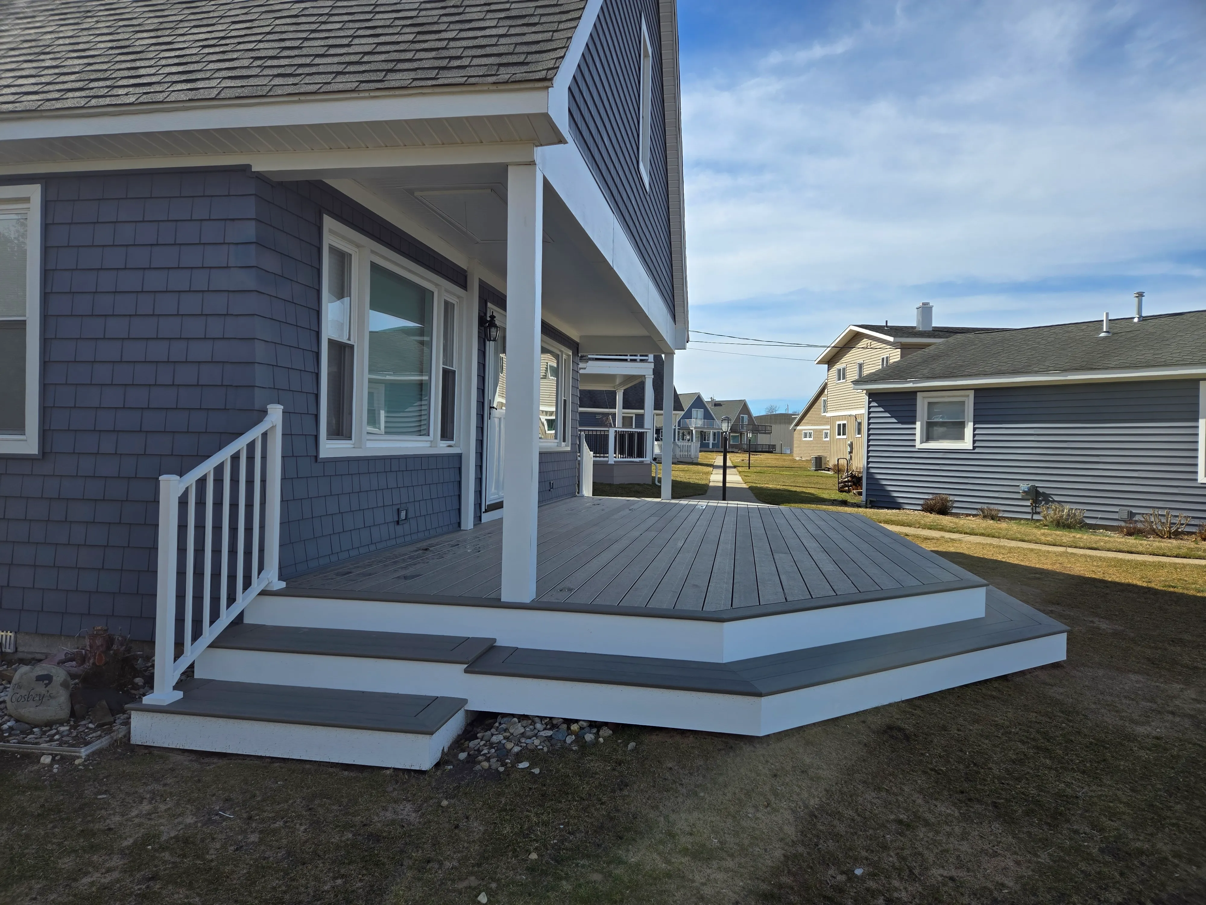 Composite deck upgrade