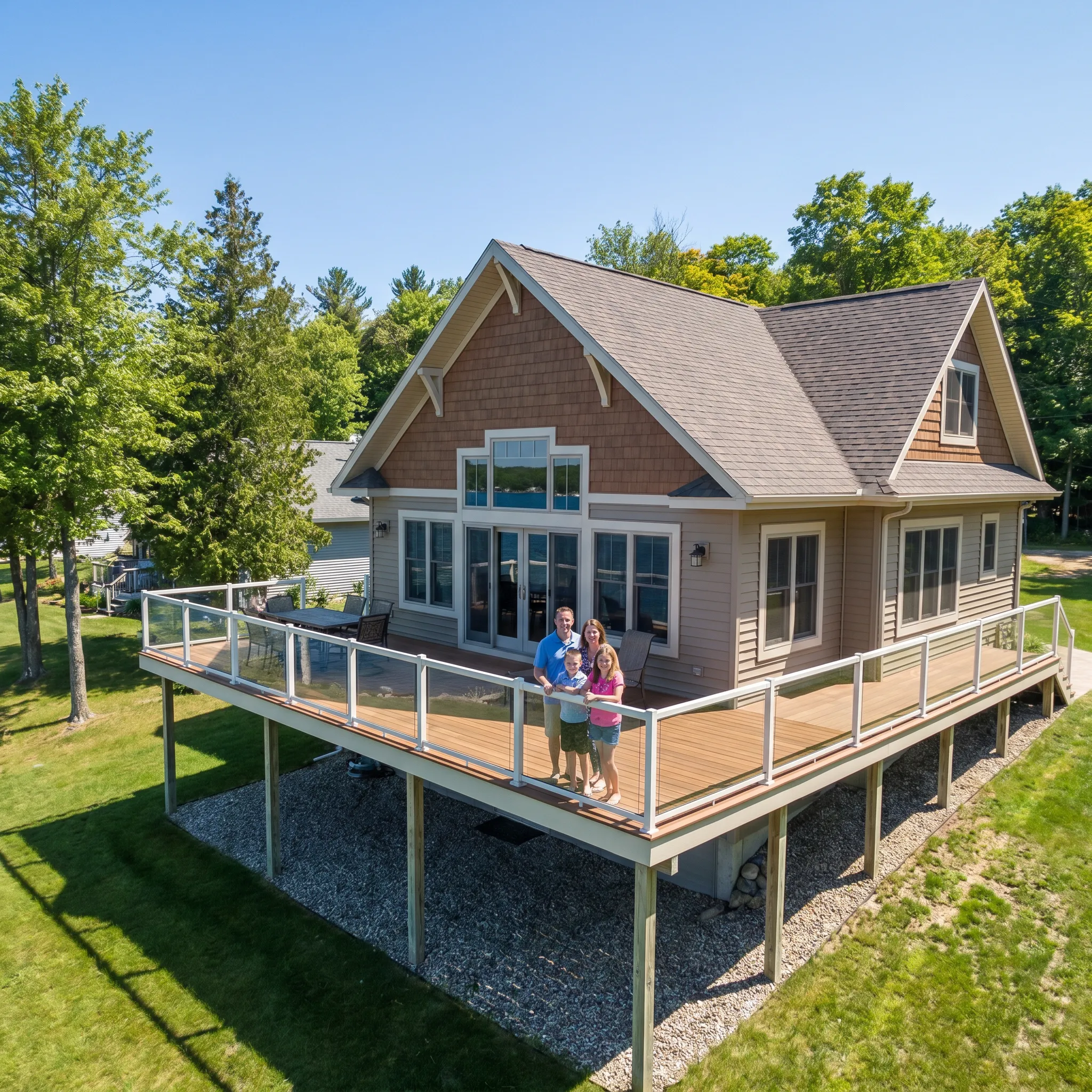 Professional glass railing service