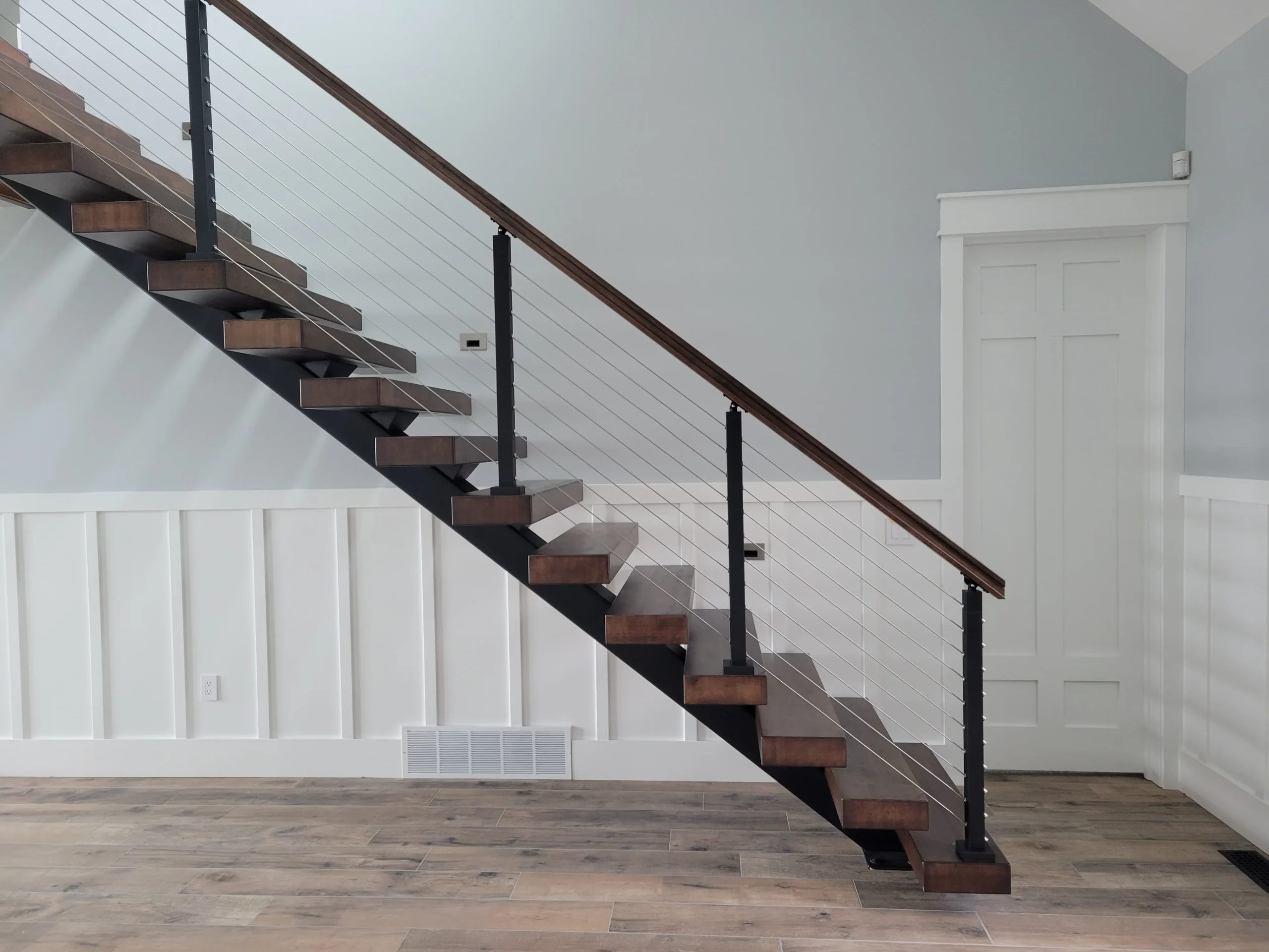 Custom floating staircases in Joyfield Township, MI