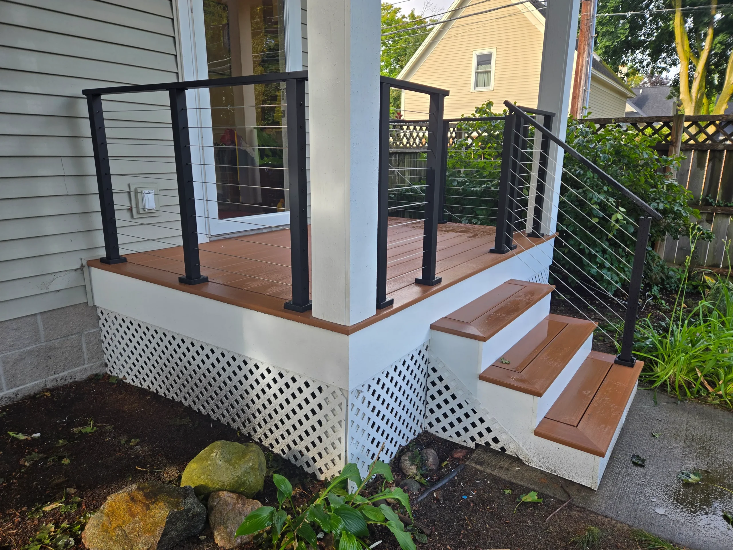 New deck build in Torch Lake Township, MI